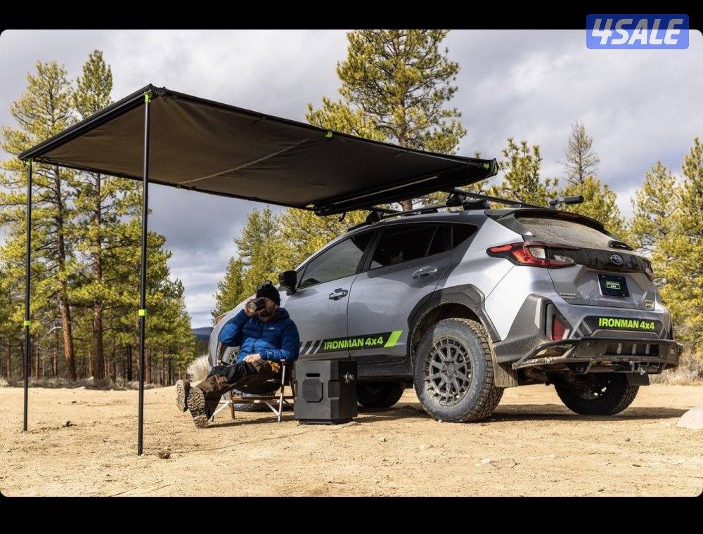 مظلة ايرون مان اللون بيج 2.5 ب 2.5 مع ليت داخل المظلة1