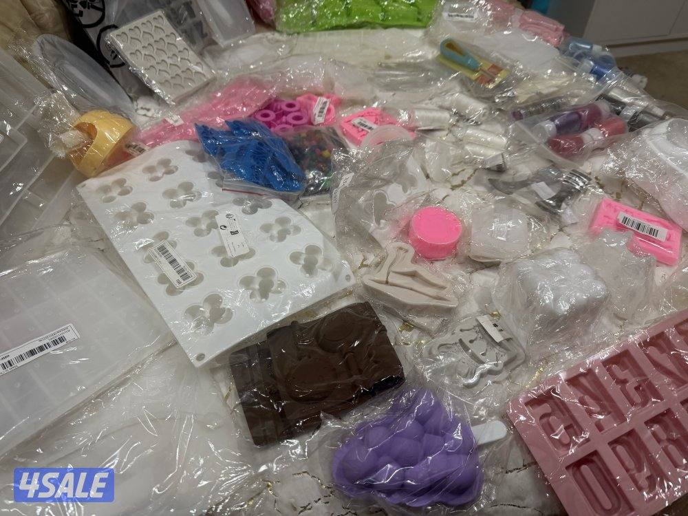 قوالب ومستلزمات للكيك والشموع والريزن والايبوكسي جديد2