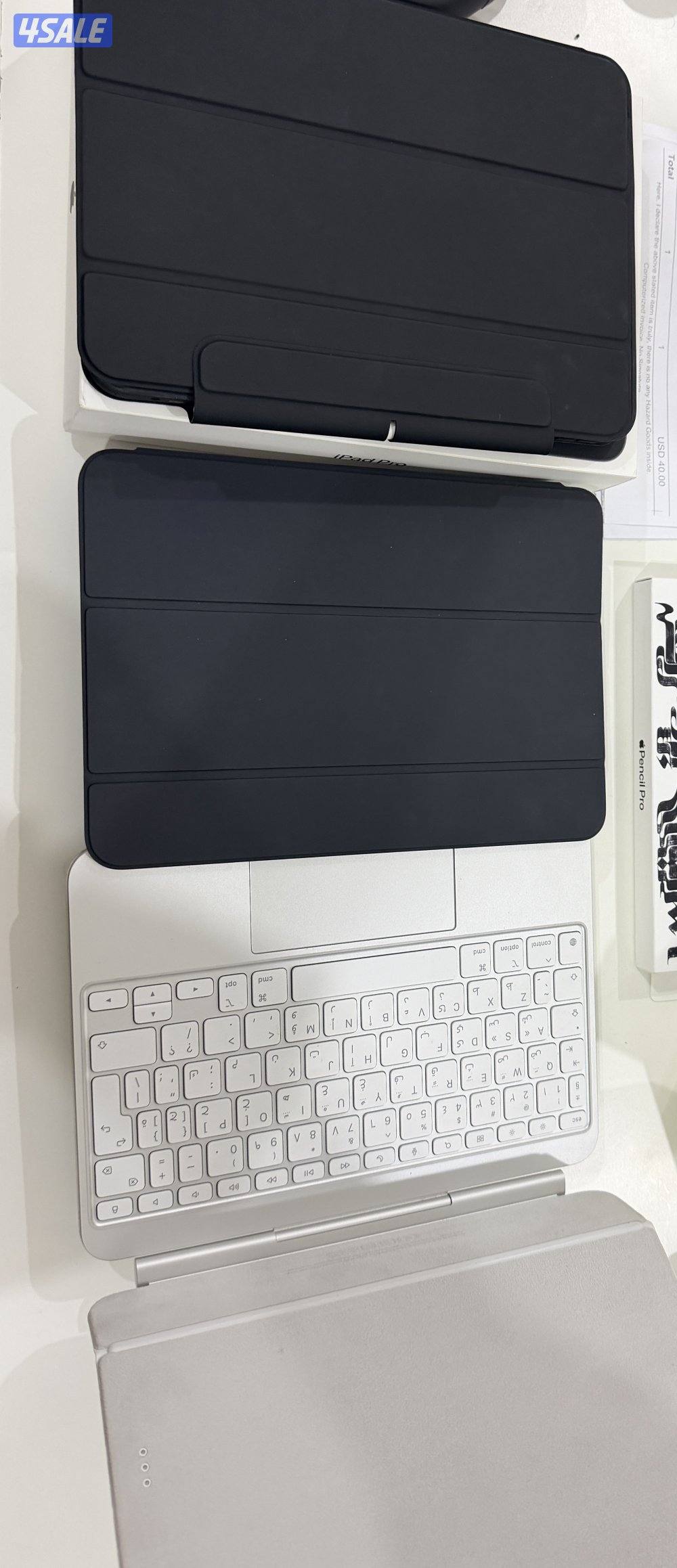 iPad Pro M4 11” 256Gb + Pencil Pro + Magic keyboard + covers0