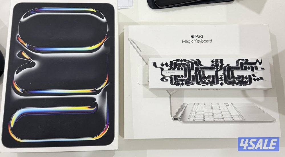 iPad Pro M4 11” 256Gb + Pencil Pro + Magic keyboard + covers2