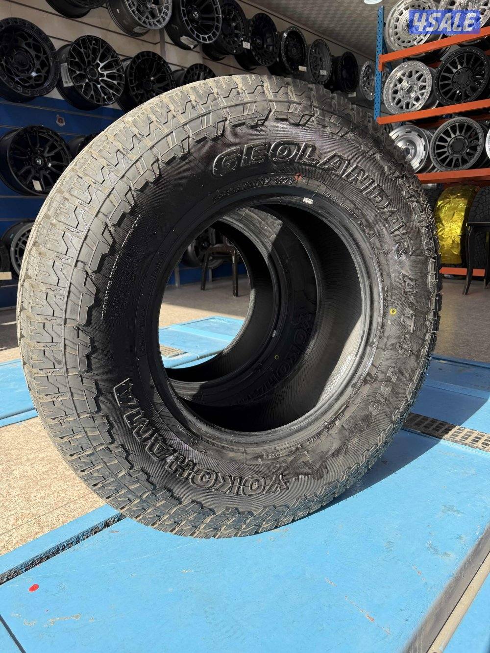 للبيع تواير يوكوهاما 285/70/17 نص حجري جديد2