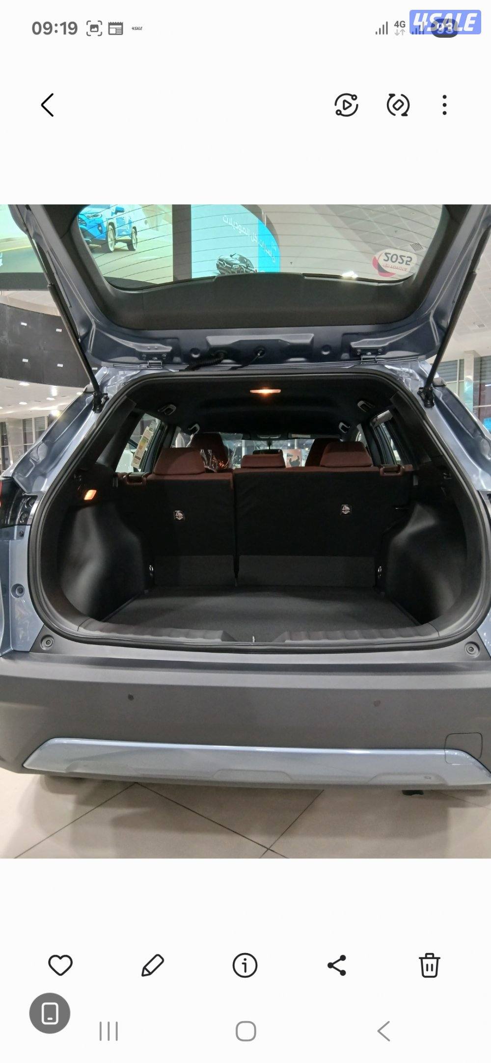 للبيع تويوتا كورولا غروس موديل 2025 ماشى 100 كيلومتر  رصاصى تامين شامل4