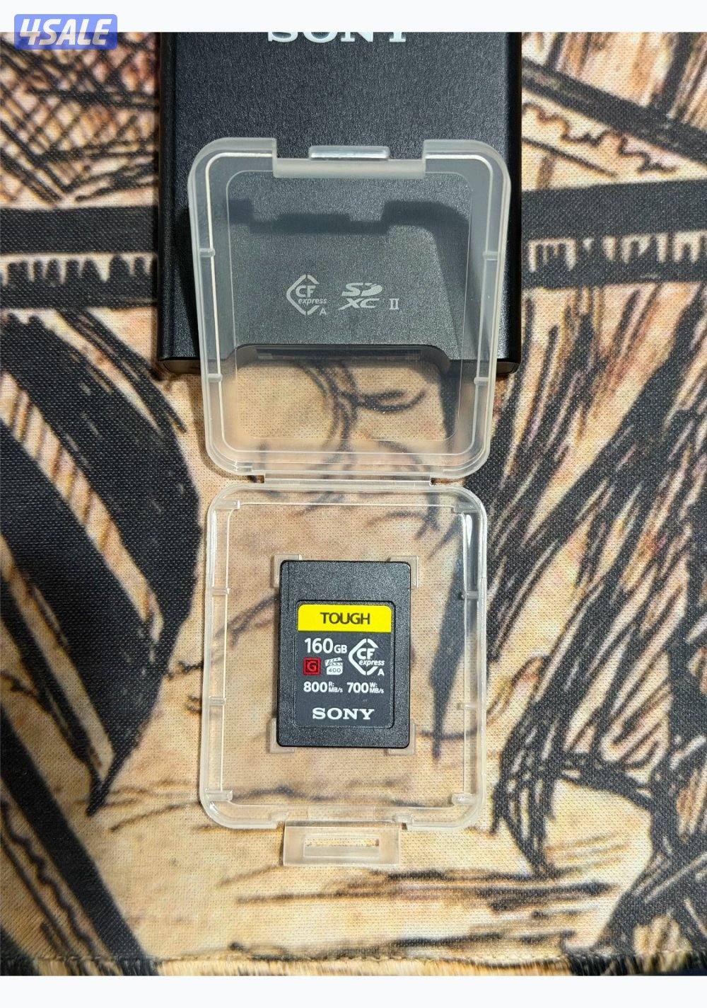 للبيع Sony Memory Card 160GB Type A TOUGH + Sony Card Reader0