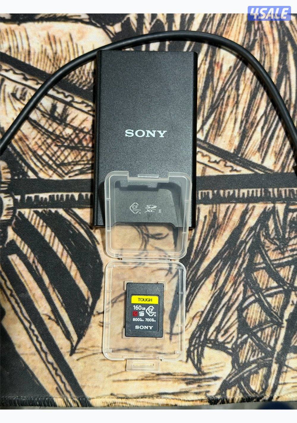 للبيع Sony Memory Card 160GB Type A TOUGH + Sony Card Reader1