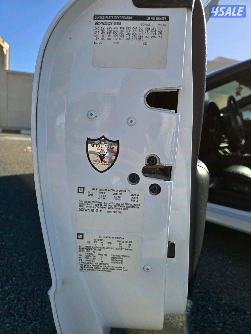 2002 Pontiac Firebird Trans Am WS6 ترانز ام11