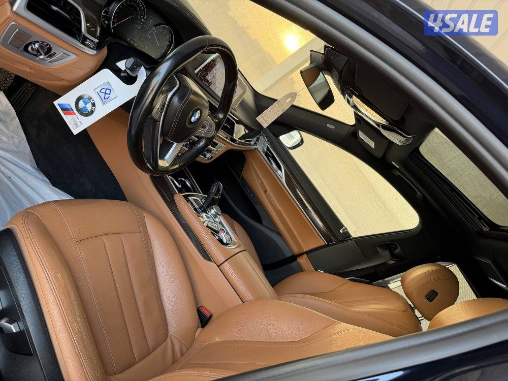 للبيع بي ام 730LIشرط الفحص باالكامل 20195