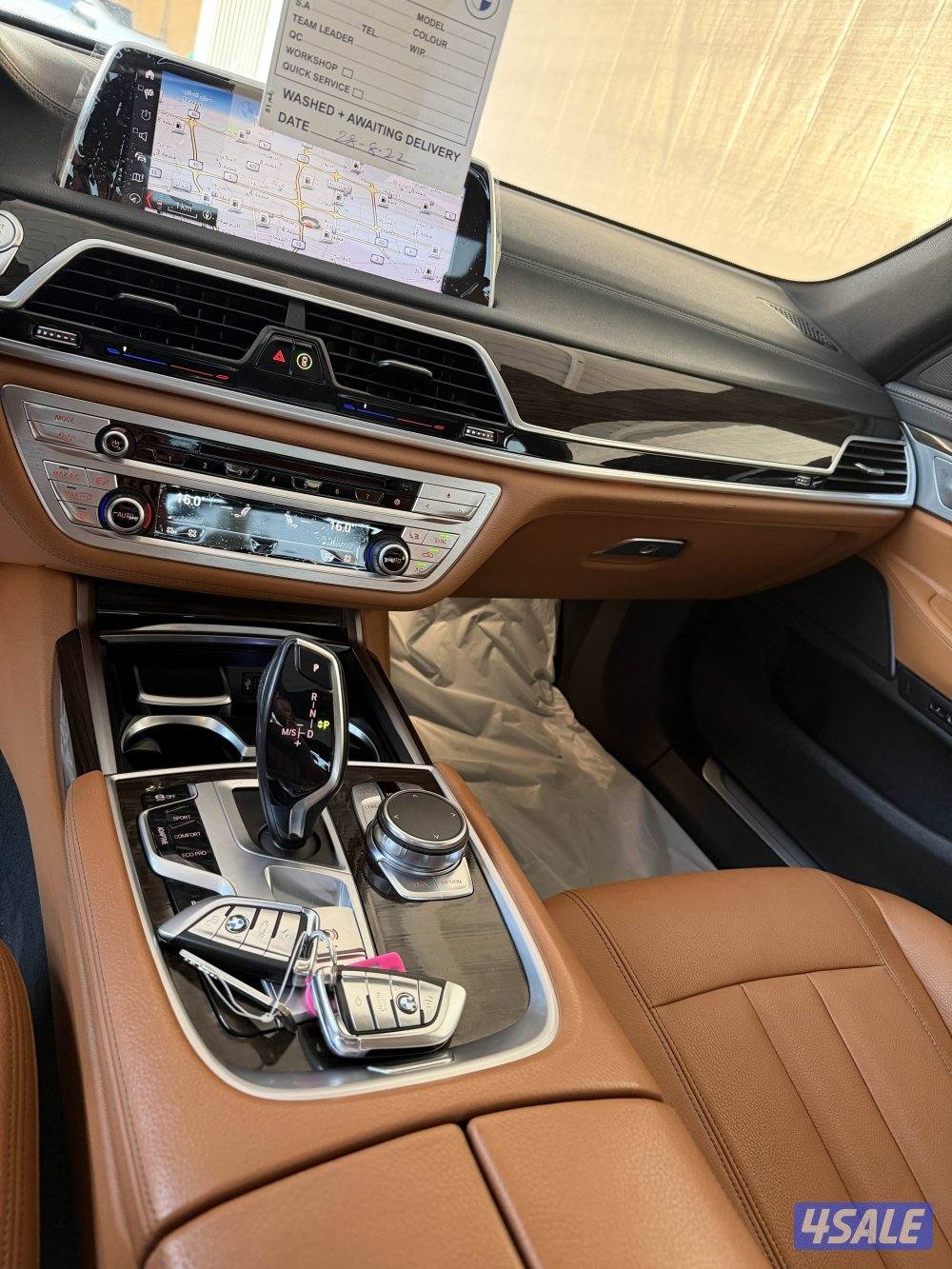 للبيع بي ام 730LIشرط الفحص باالكامل 20196