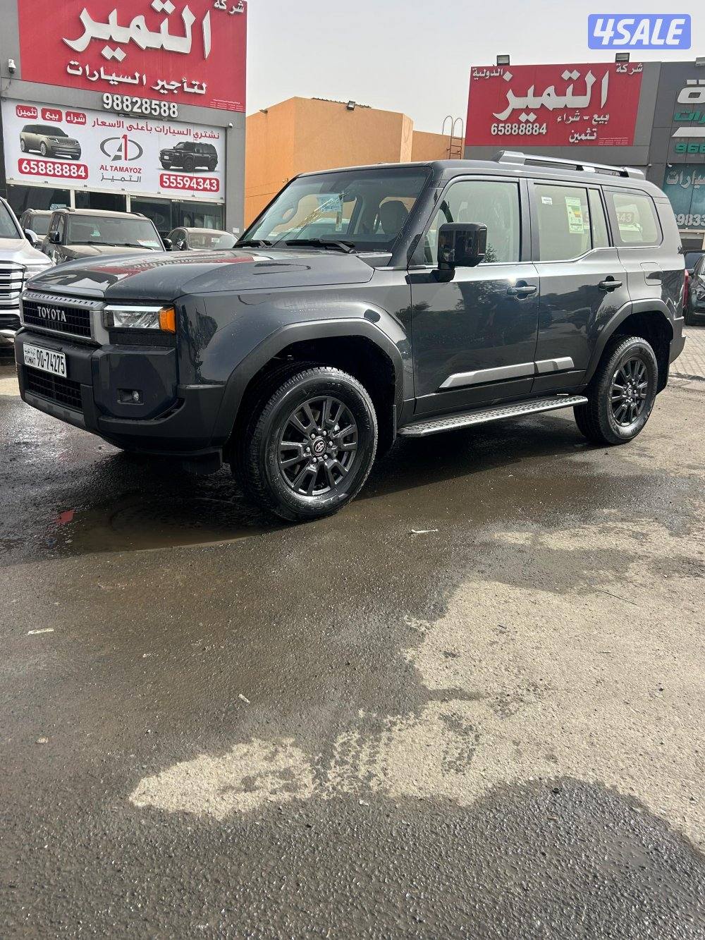 تويوتا برادوTURBO-V4.TX
موديل 2026
اصفار 
وارد الساير .0