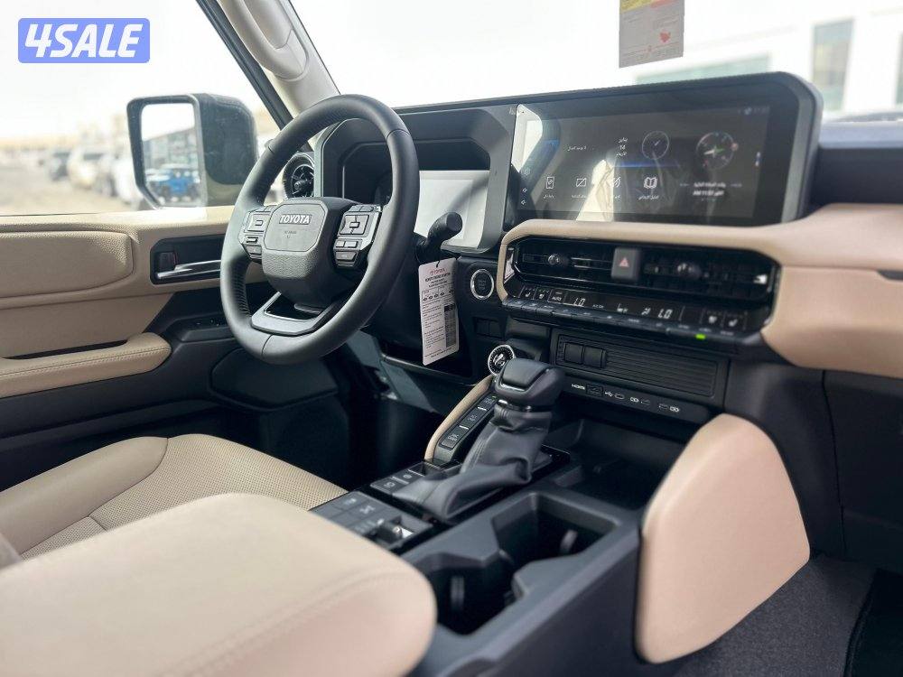 تويوتا برادوTURBO-V4.TX
موديل 2026
اصفار 
وارد الساير .7