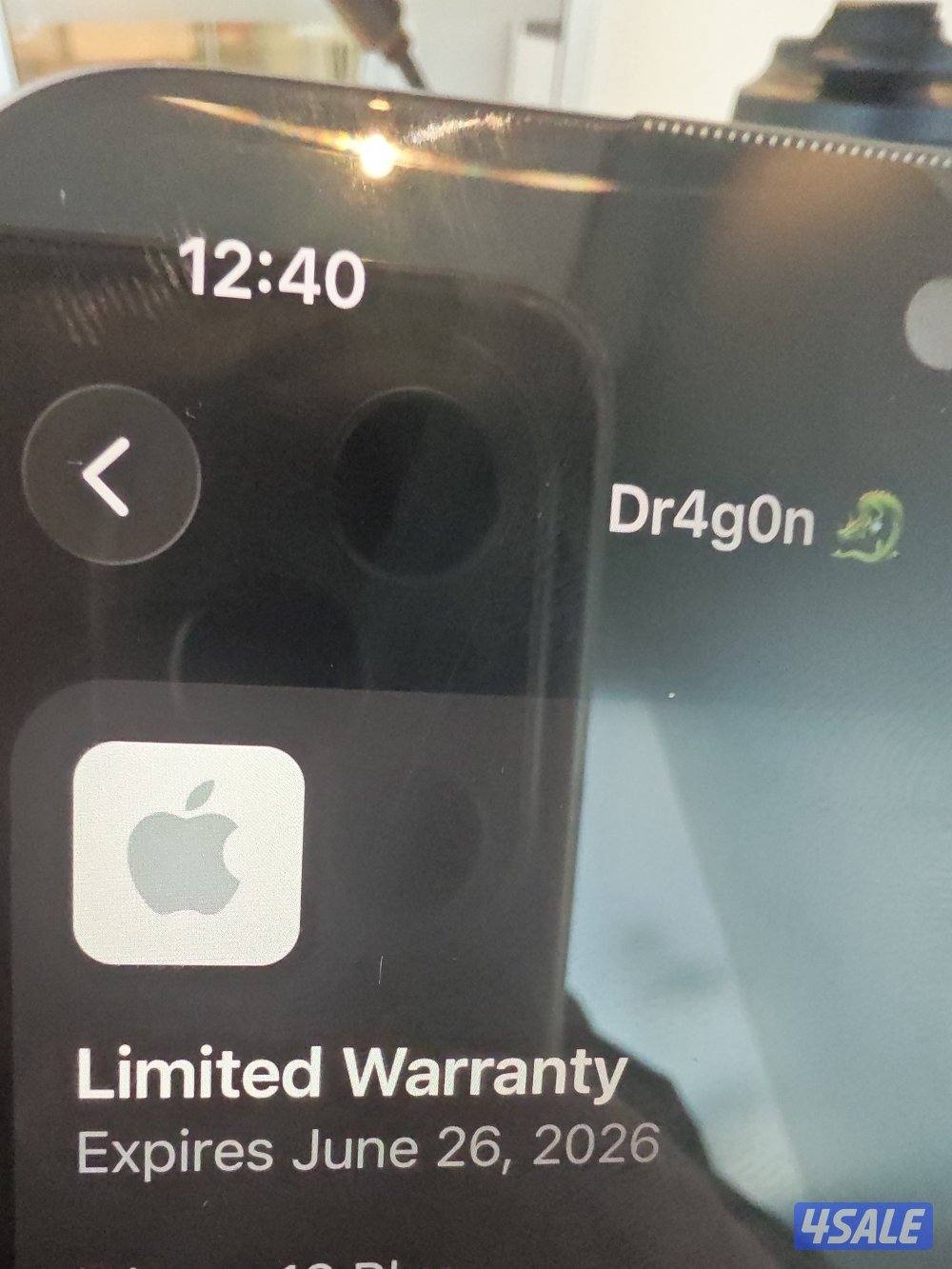 iPhone 16 Plus 512GB battery 100% white under warranty2