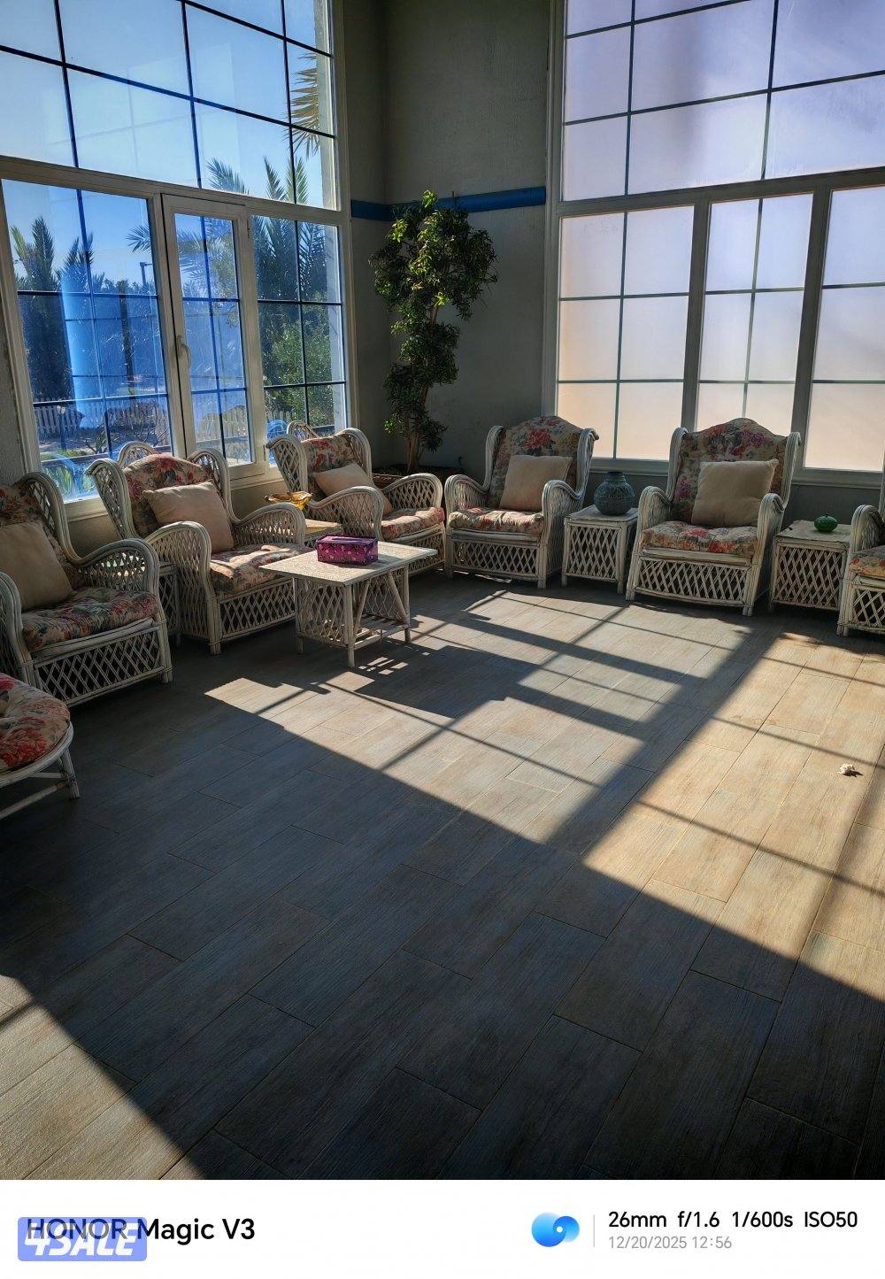 طقم بامبو خارجي مه فرشه عدد القطع 7 مع اضافات0