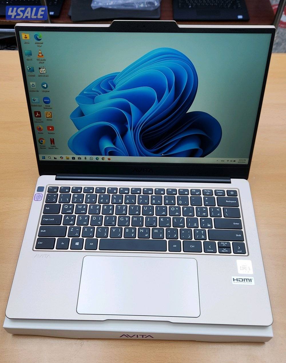 للبيع لابتوب Avita Libre v14/i510gen/8GB ram/512GB SSD جديد مع الكرتون0