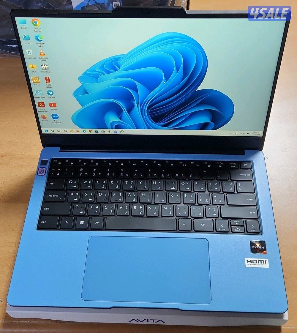 للبيع لابتوب Avita Libre v14/i510gen/8GB ram/512GB SSD جديد مع الكرتون5