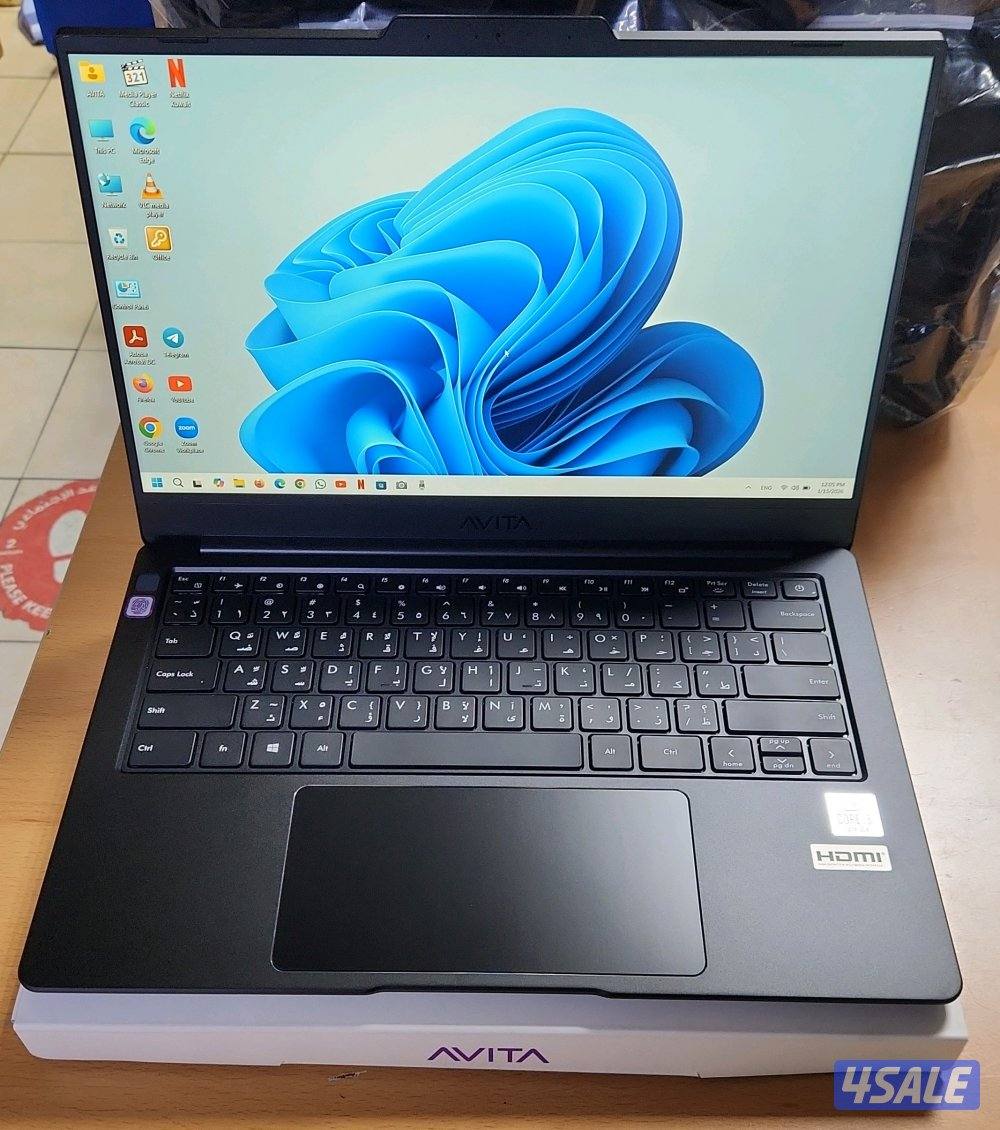 للبيع لابتوب Avita Libre v14/i510gen/8GB ram/512GB SSD جديد مع الكرتون9