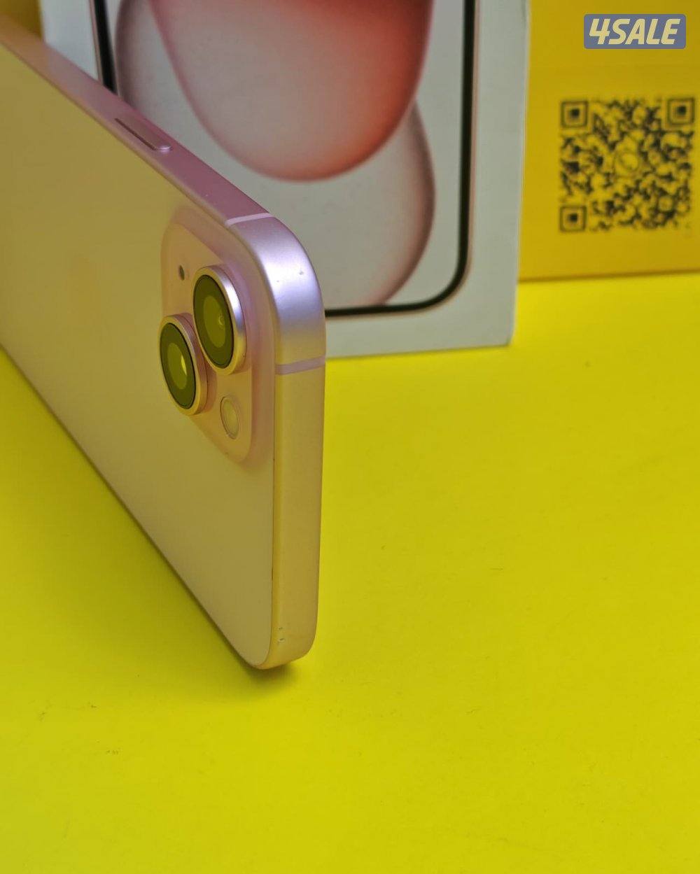 ايفون 15وردي 128 جيجا مستعمل كالجديدiPhone 15 128GB Pink Used Like New1