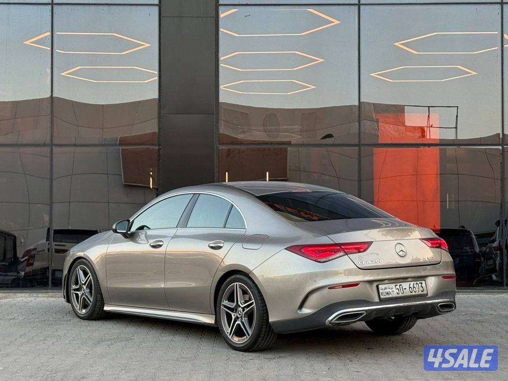 MERCEDES CLA 200 _ 2020 صبغ الوكالة4