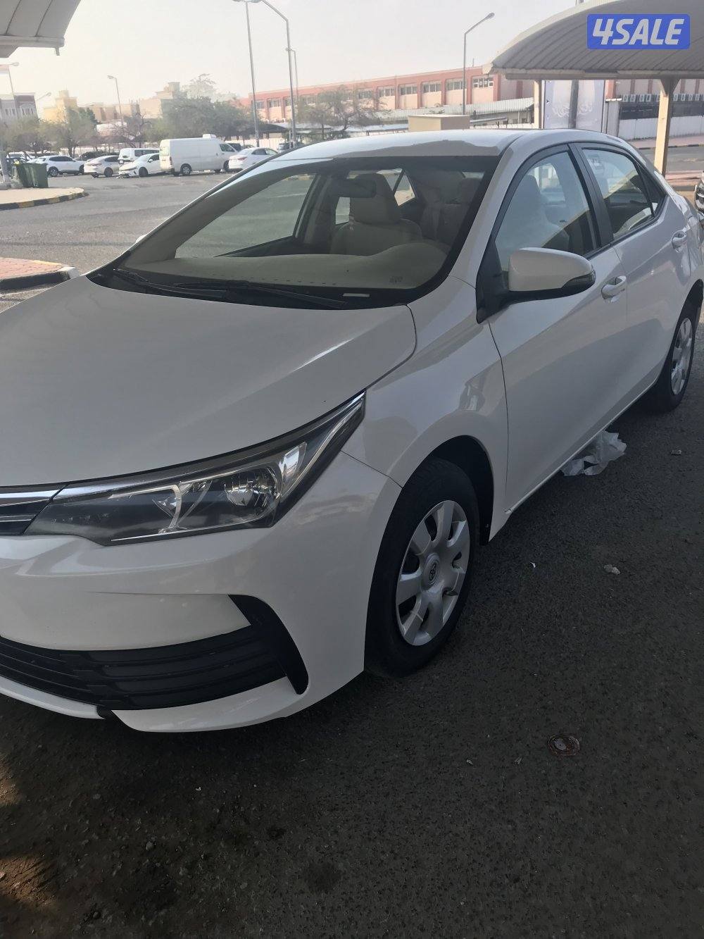 كورلا 2018 ابيض 1600 CC شرط الفحص مكينه جير شاصي 1600 نهائي4