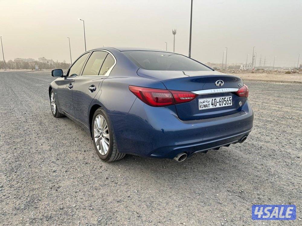 إنفينيتي Q50 موديل ٢٠١٨ كامل المواصفات صبغ وكالة3