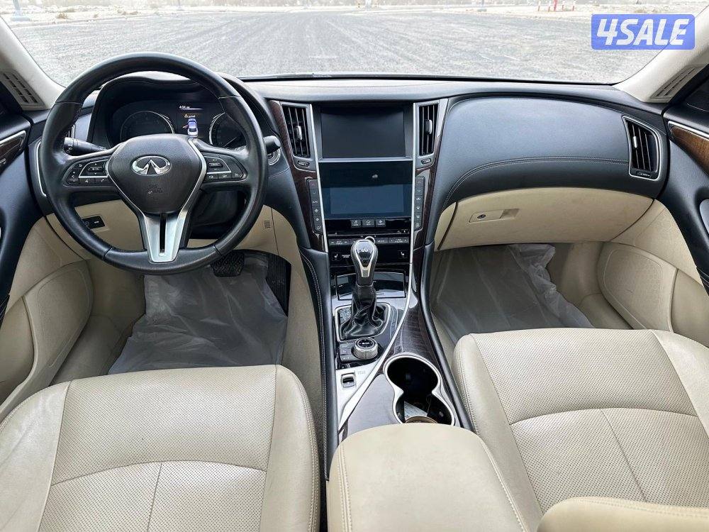 إنفينيتي Q50 موديل ٢٠١٨ كامل المواصفات صبغ وكالة10