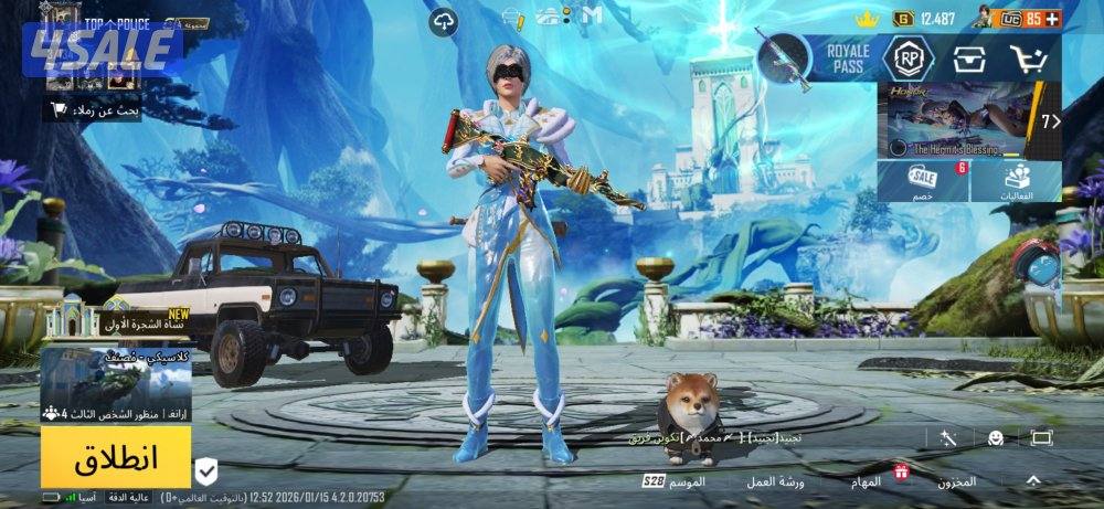 حساب ببجي قوي1