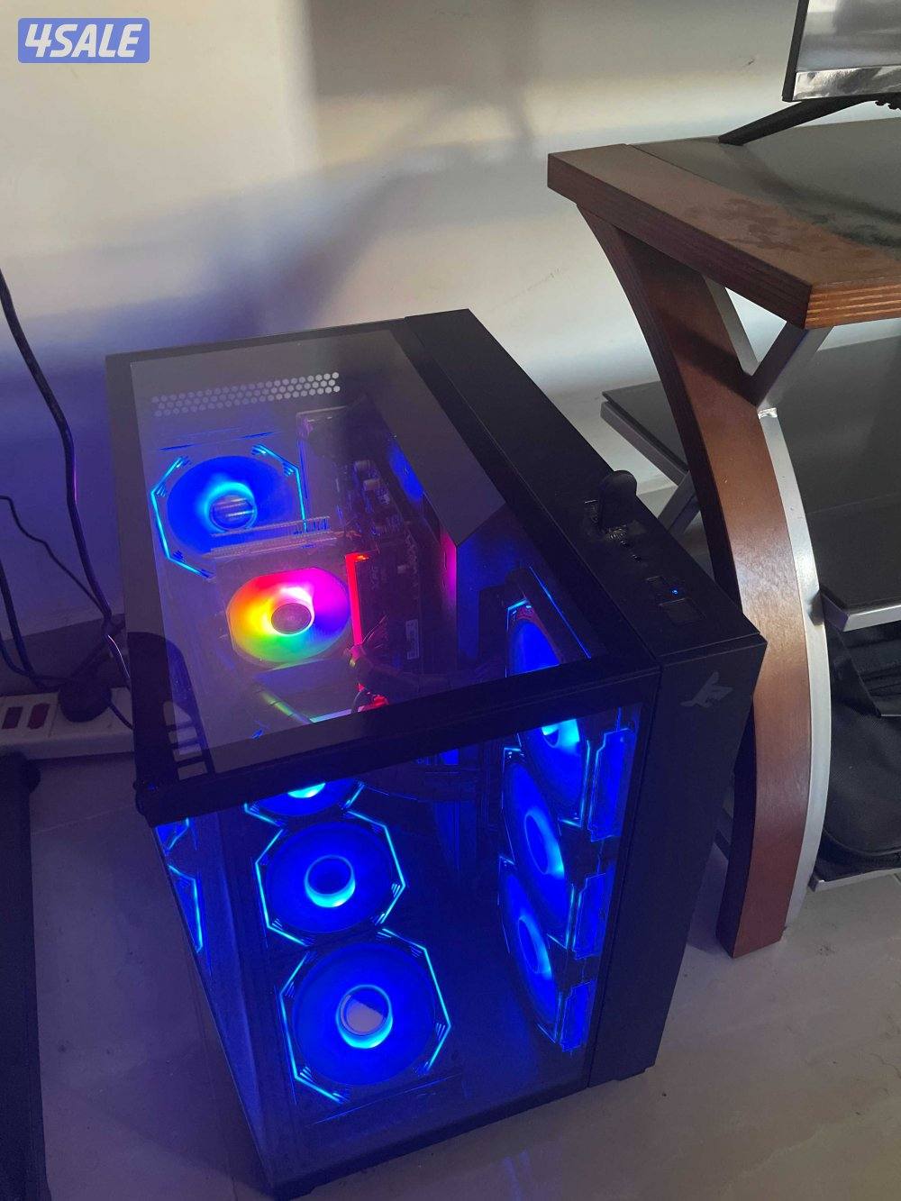 Gaming PC Intel i5-14400F RTX 5060 + 27” Lenovo QHD 200Hz (like new)2