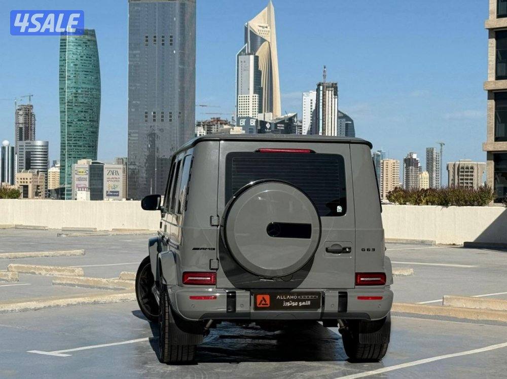 جي كلاس63AMG موديل2023 عداد40الف وارد الملا تحت الكفاله+الصيانه1