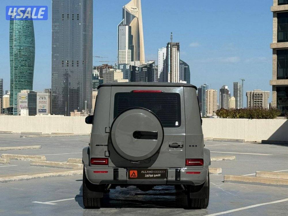 جي كلاس63AMG موديل2023 عداد40الف وارد الملا تحت الكفاله+الصيانه4