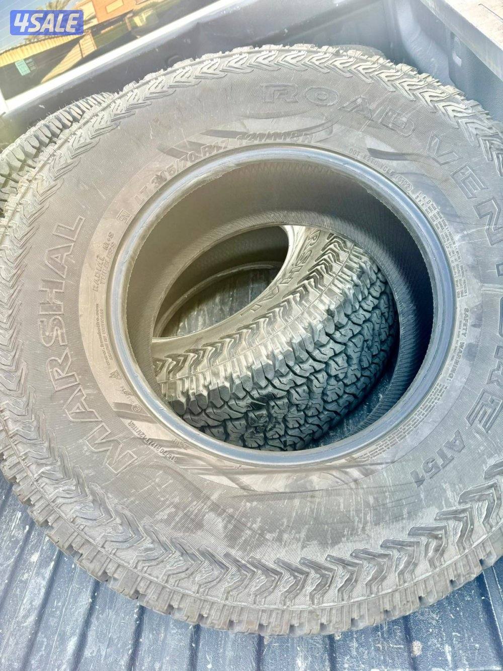 للبيع تواير مارشال ربع حجري مقاس 315/70/171