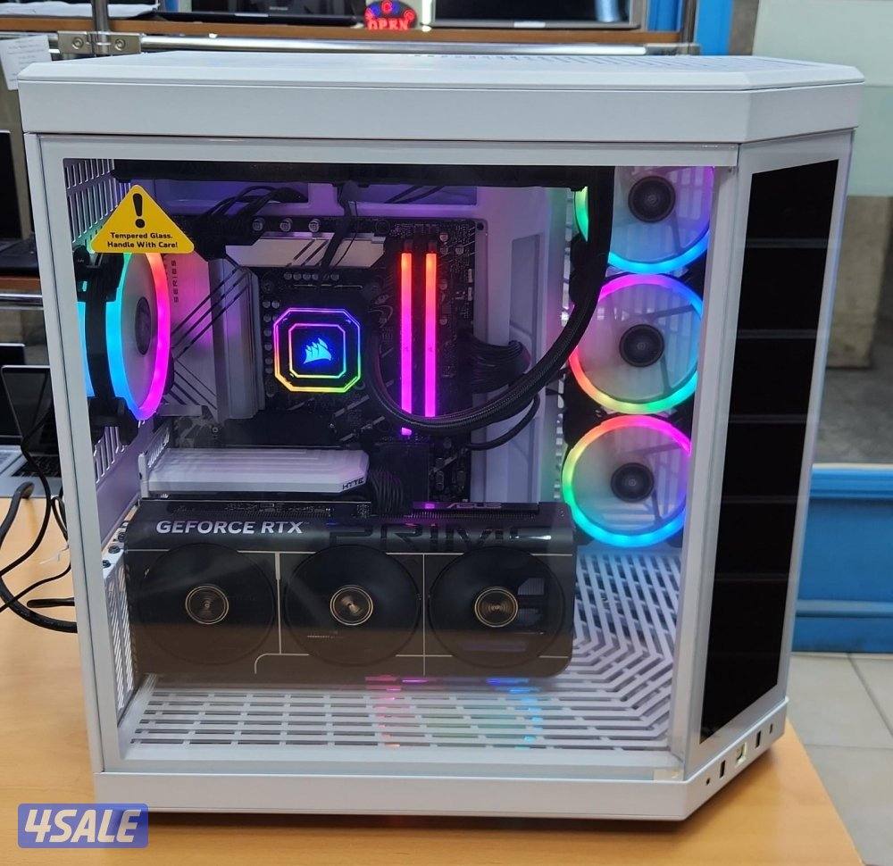 للبيع بي سيCore i7 14Gen /32GB ram DDR 5/1TB SSD /5070RTX 12 GB2