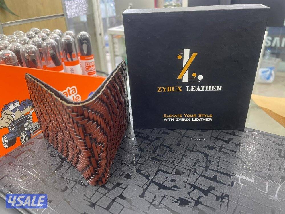 PREMIUM ZYBUX LEATHER WALLETS محافظ جلد أصلية من ZYBUX LEATHER0