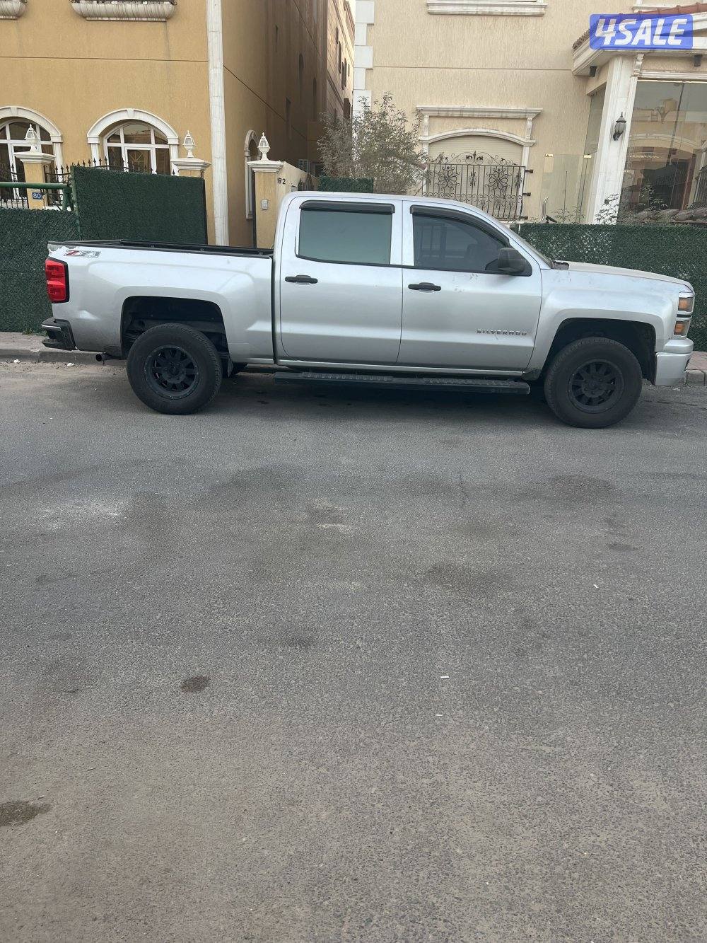 للبيع وانيت سلفرادو Z71 موديل 2014 دبل قير قطر والفحص موجود بالصور0