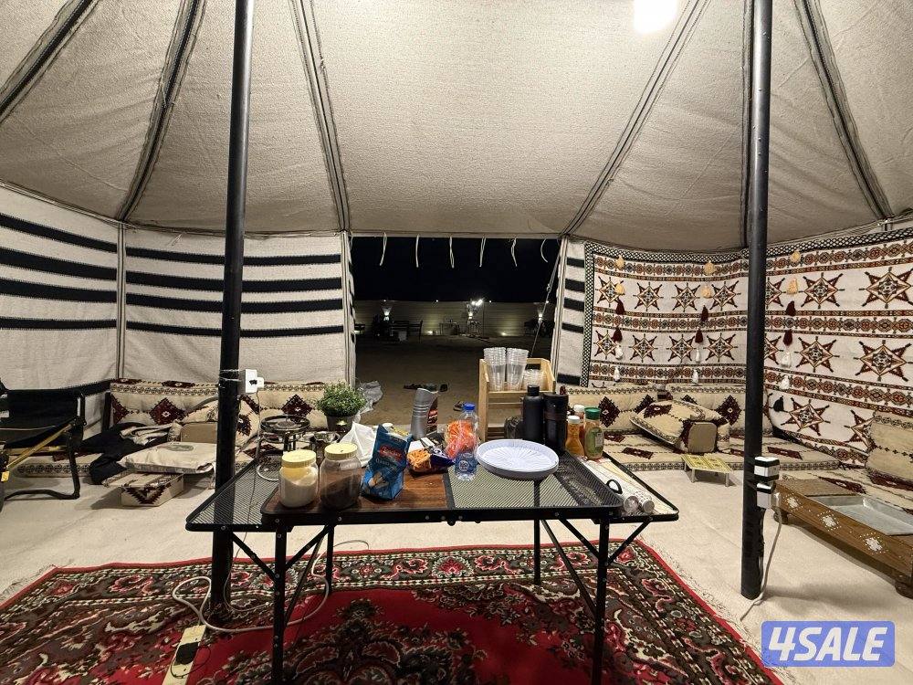 للايجار مخيم مكان هادي وحلو يصلح حق العوايل5
