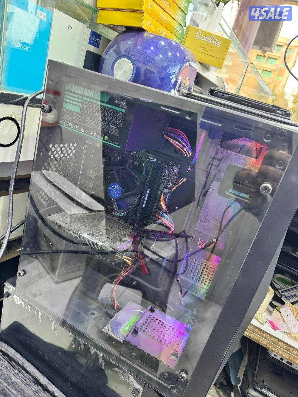 Gameing Pc i5 9Th Generation 
Ram 16GB 
Storage 1TB 
SSD 240GB 
Nvdia1