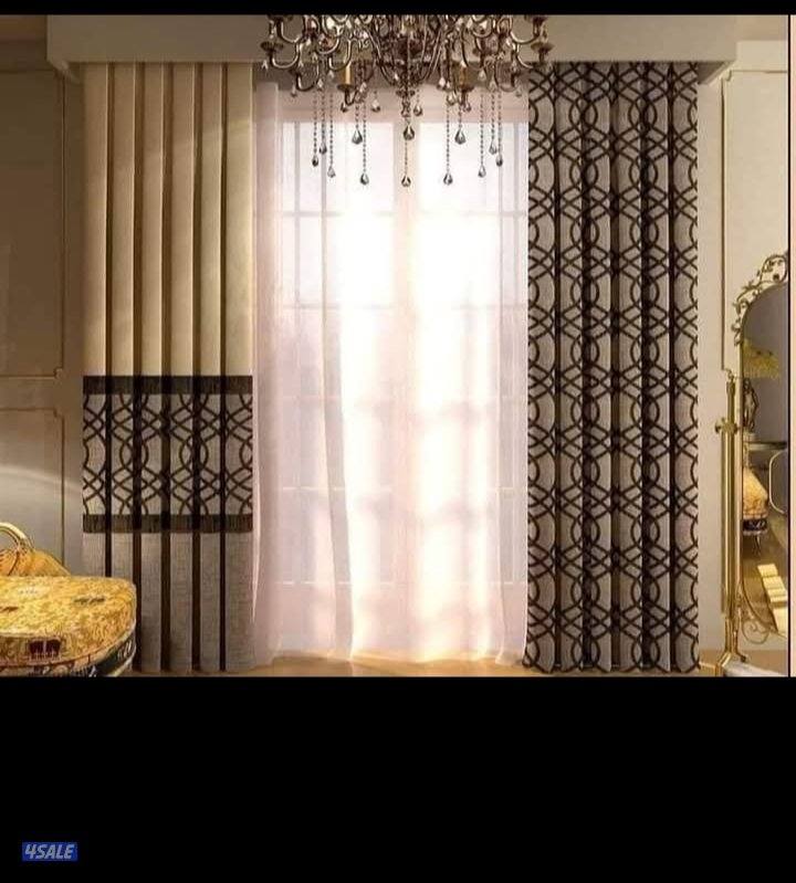 تفصيل جميع انواع الستائر وتركيب الستائر1