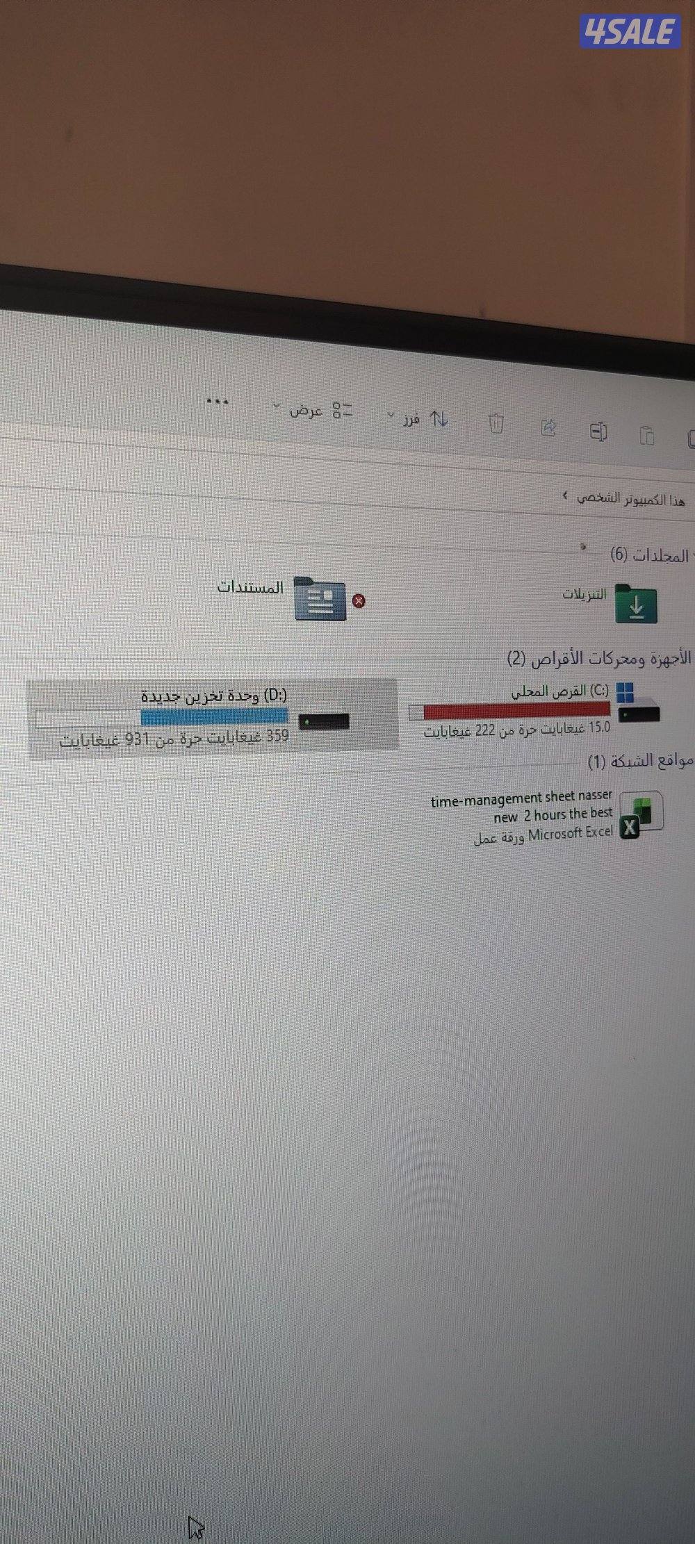 للبيع بي سي GTX 1650 جدا ممتاز للدراسة و العمل و الألعاب و غيره4