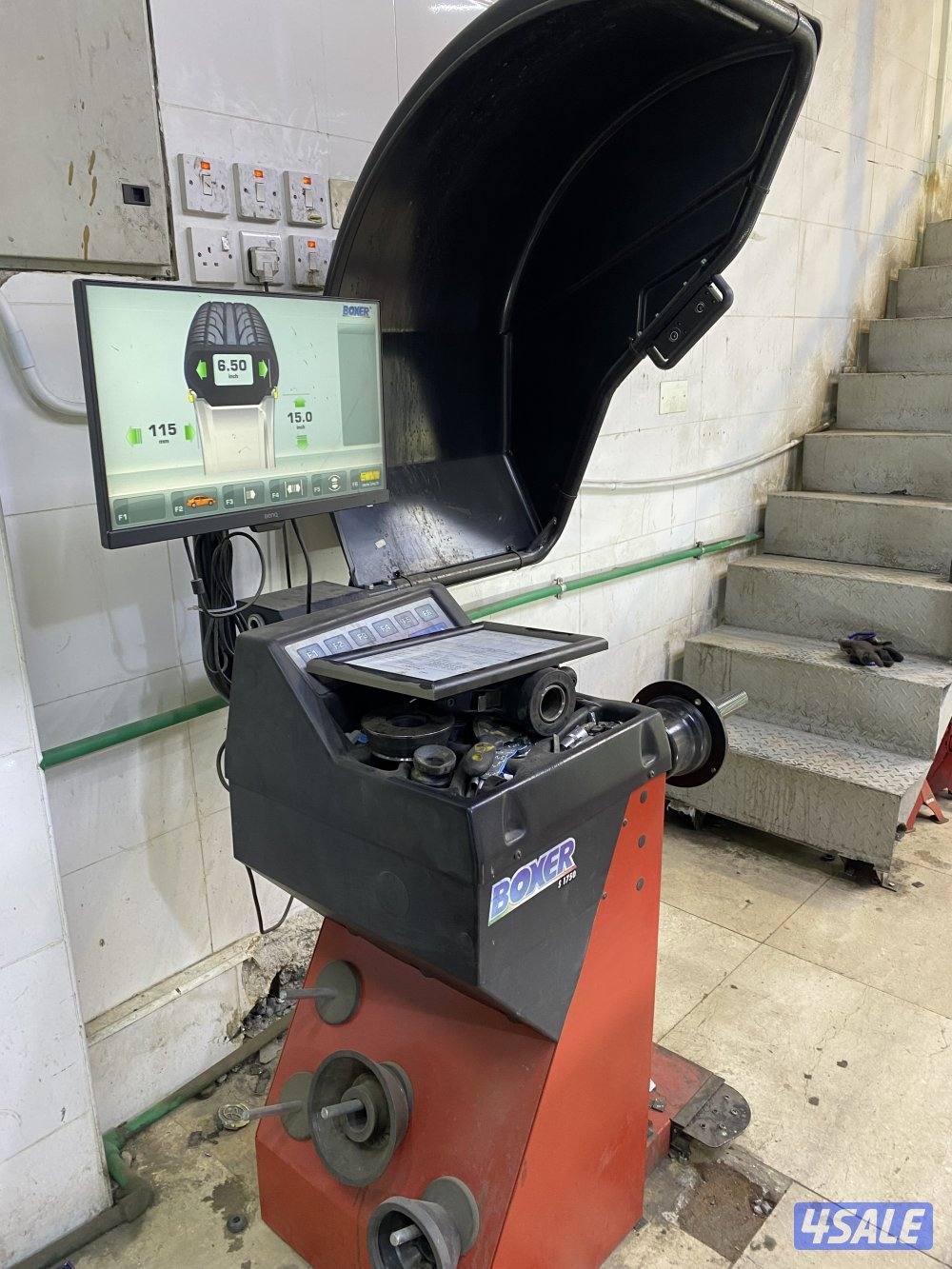 للبيع كراج ميزان  وتبديل اطارات جاهز بالكامل2