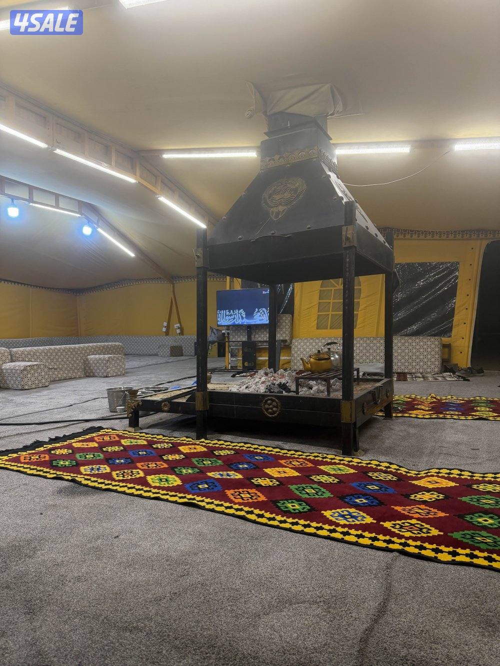 خيمة الصباح 13/6 مع مطبخ تفصال 8/4 مع خيمة هندي مع خيمة ماطور1