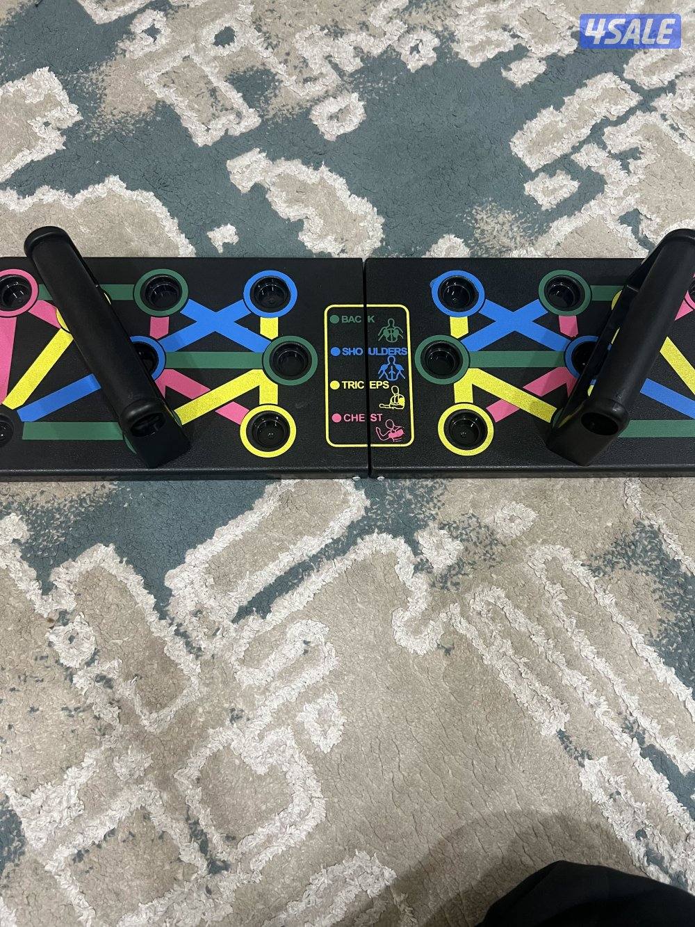 أدوات تمارين ضغط متعدد الاستخدامات لتدريب كامل الجسم شيك على الوصف2