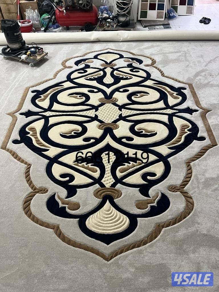 تفصيل مساند تركيب سجاد حفر يدوي جميع نقشات4