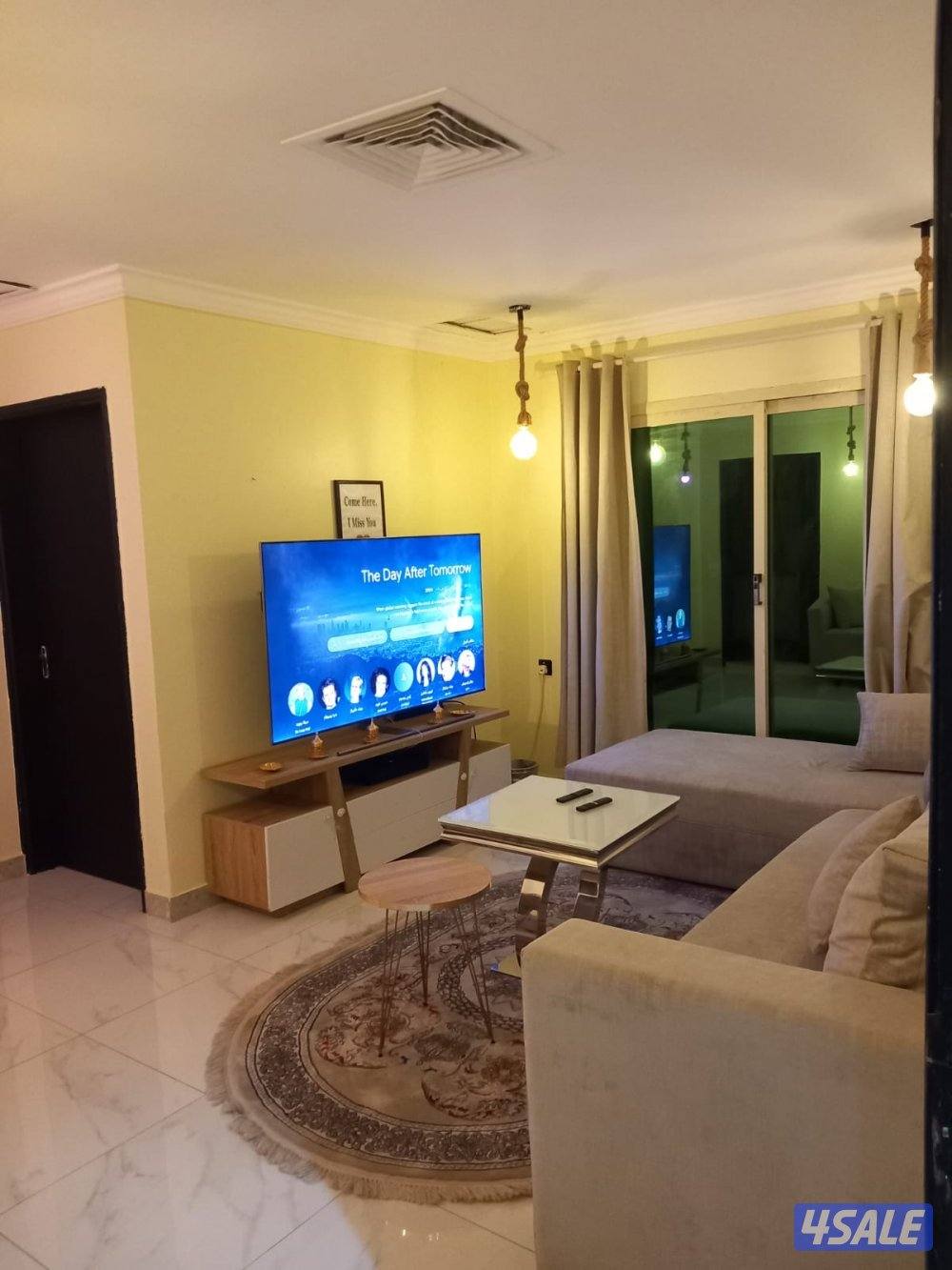 شقق للايجار خلو غرفة وصالة ومطبخ وحمام تشطيب سرير لوكس2