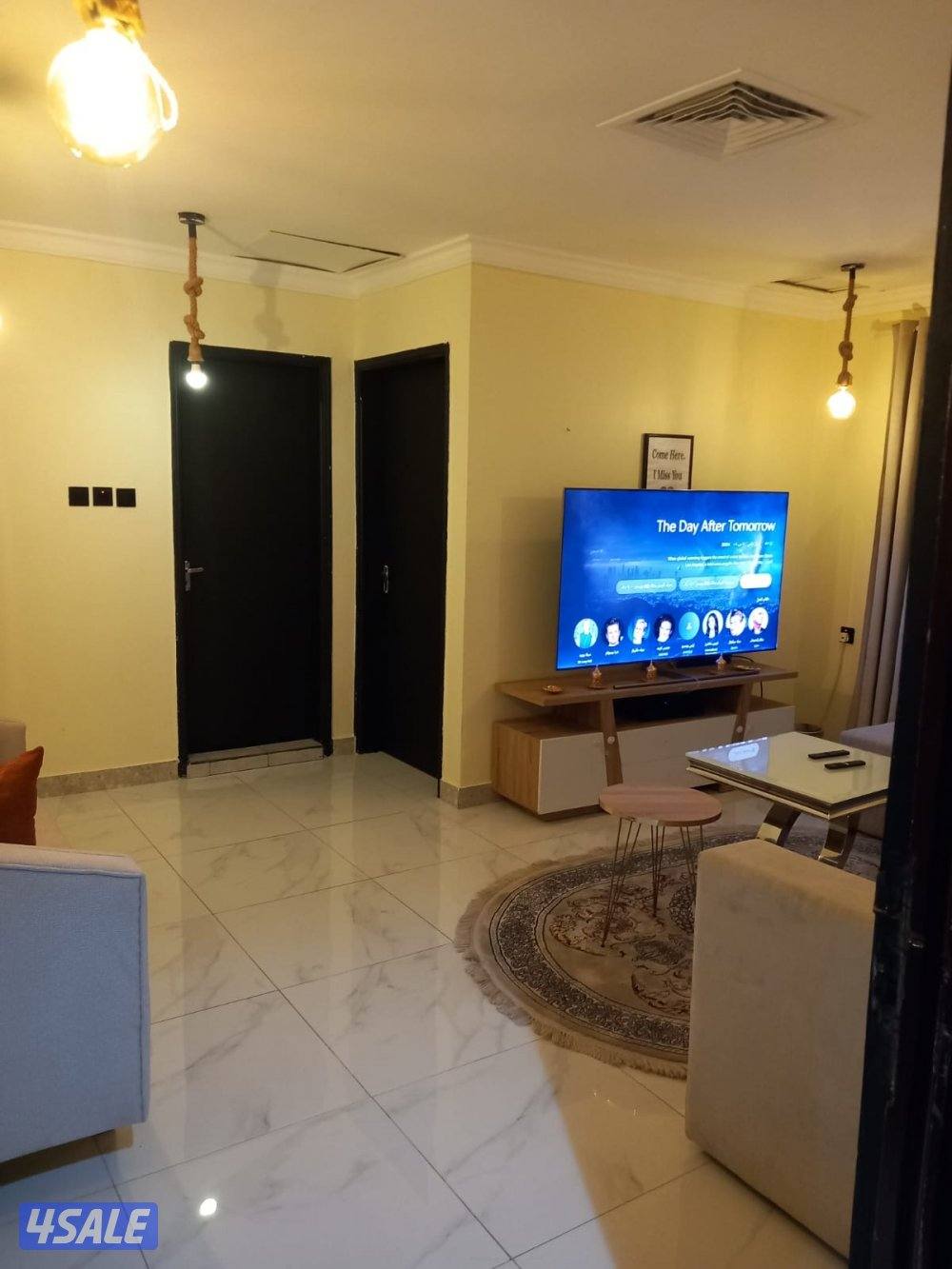 شقق للايجار خلو غرفة وصالة ومطبخ وحمام تشطيب سرير لوكس3