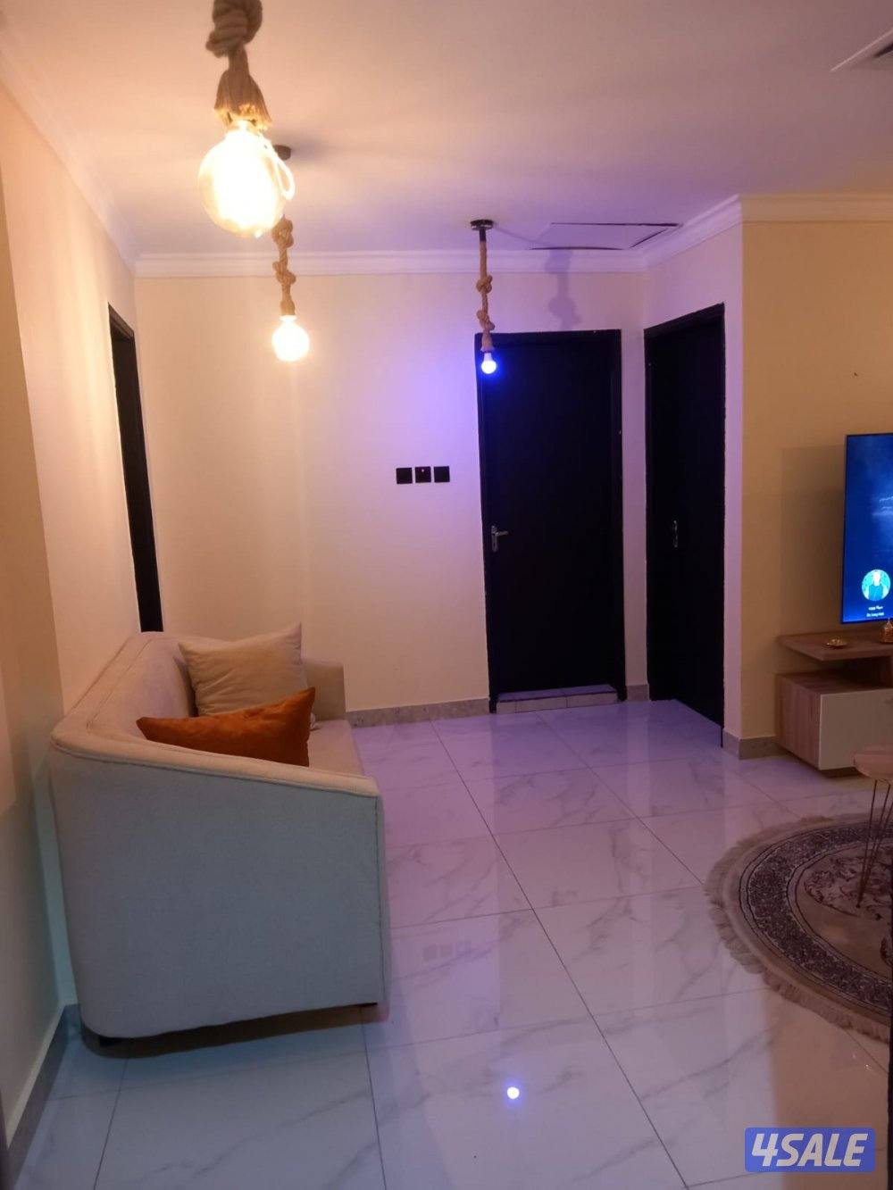 شقق للايجار خلو غرفة وصالة ومطبخ وحمام تشطيب سرير لوكس4