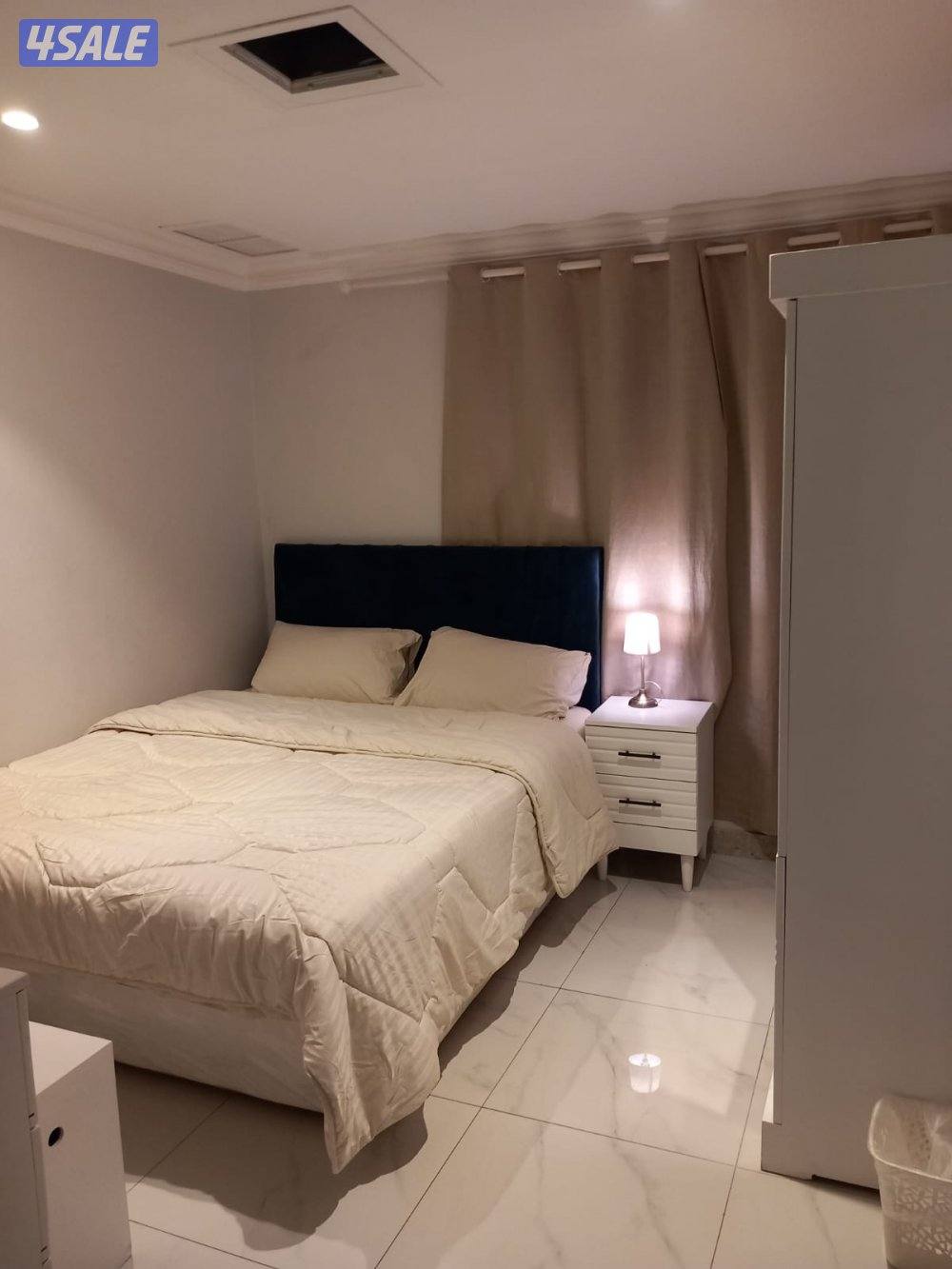 شقق للايجار خلو غرفة وصالة ومطبخ وحمام تشطيب سرير لوكس6