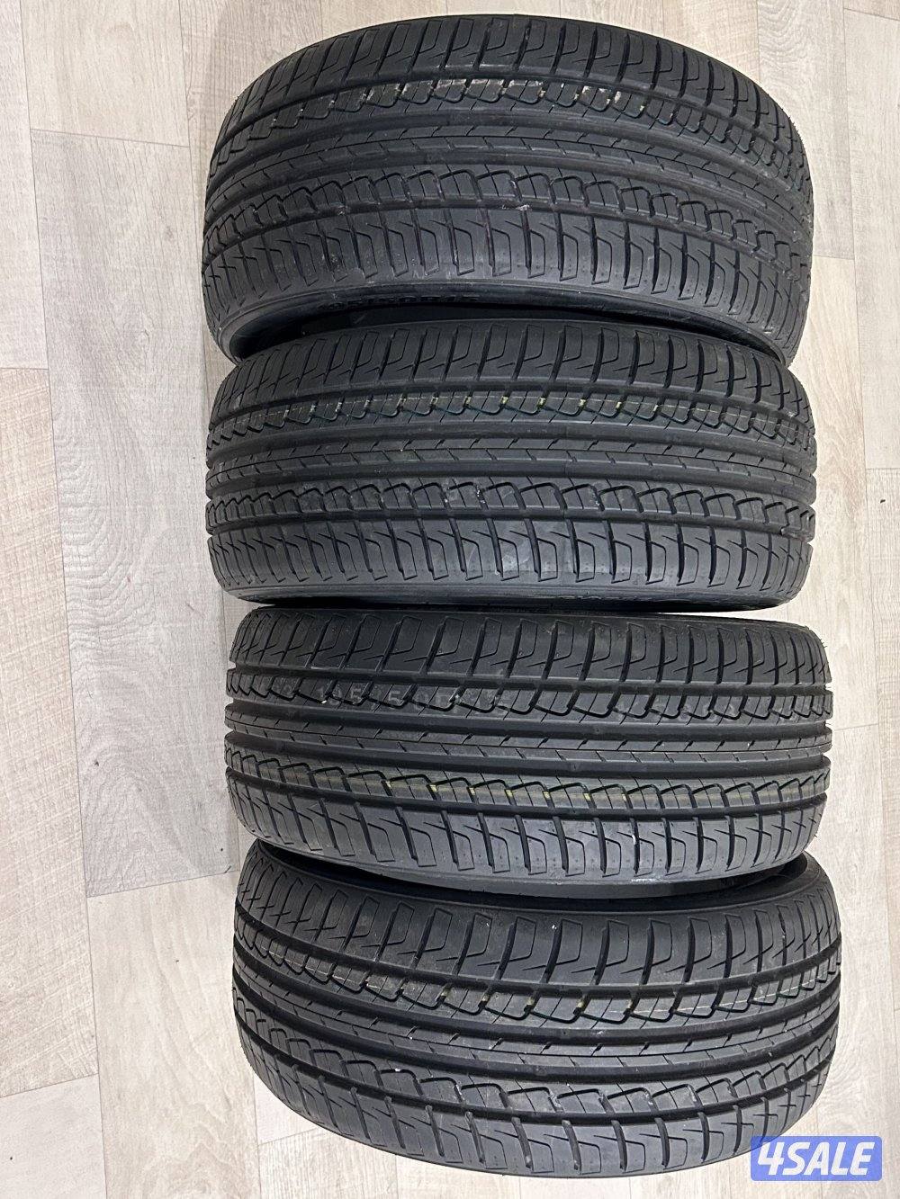 رنقات بحالة ممتازة مقاس 13 + ورنقات 15 + إطارات كورية مقاس 195-50-1512