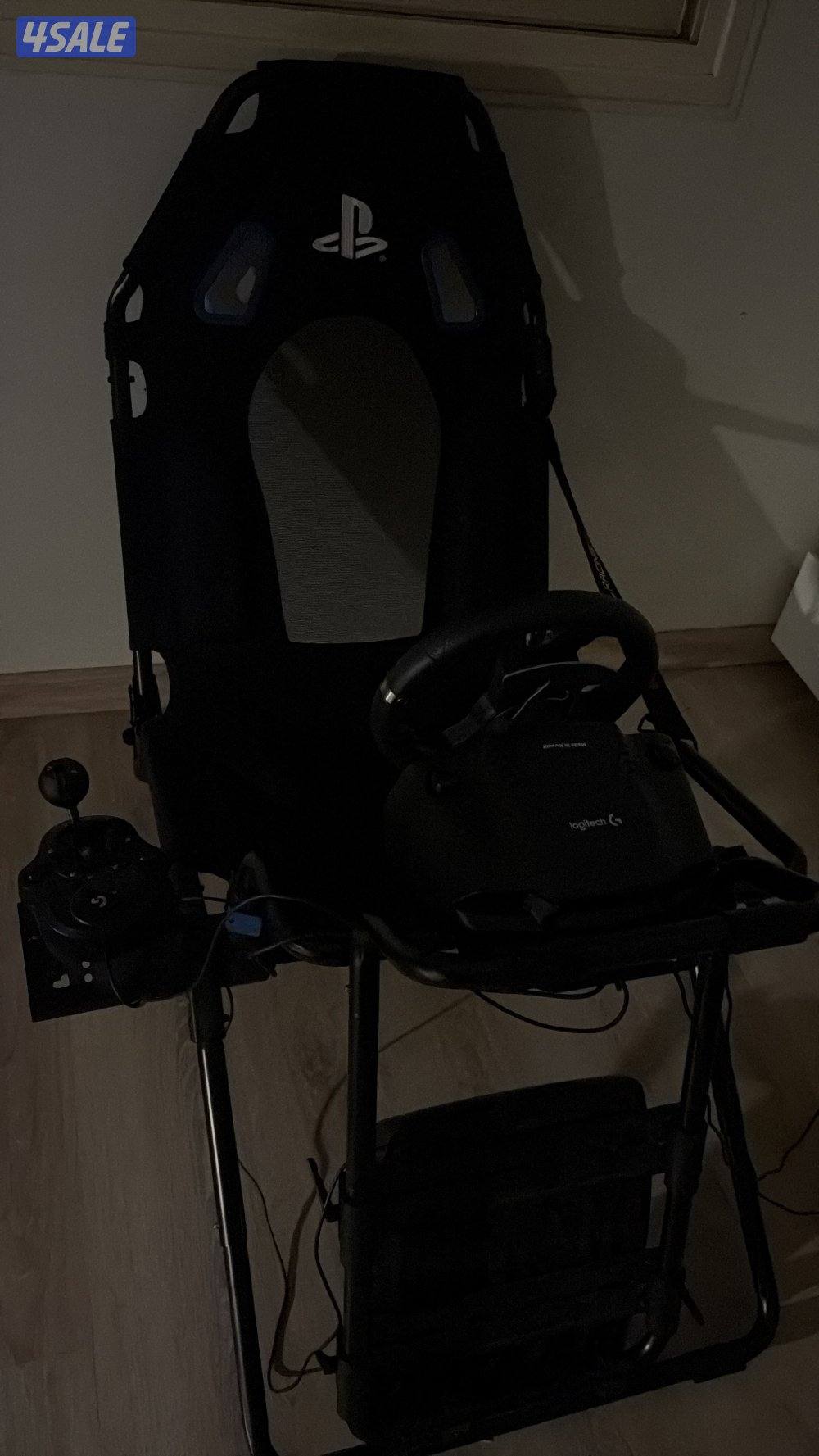 كرسي كامل قير و دواسات و كرسي و يتسفط و يصير حق سوني و بي سي و اكسبوكس0