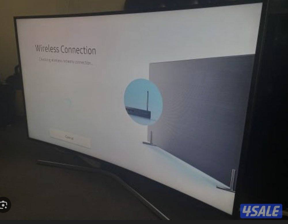 تلفزيون سامسونج كيرف curved ٥٥ بوصة 4k بحالة جديدة0