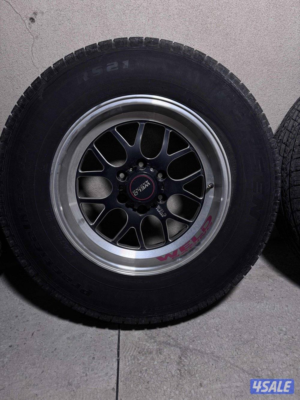 رنقات weld racing مع توايرهم1