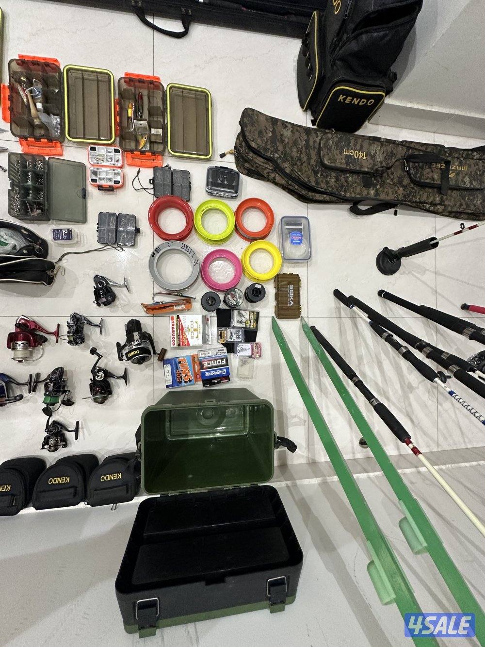 للبيع عده سنانير و بكرات لاعلى سعر7