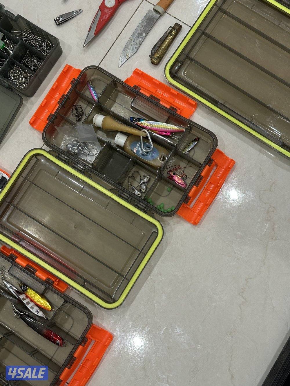 للبيع عده سنانير و بكرات لاعلى سعر11