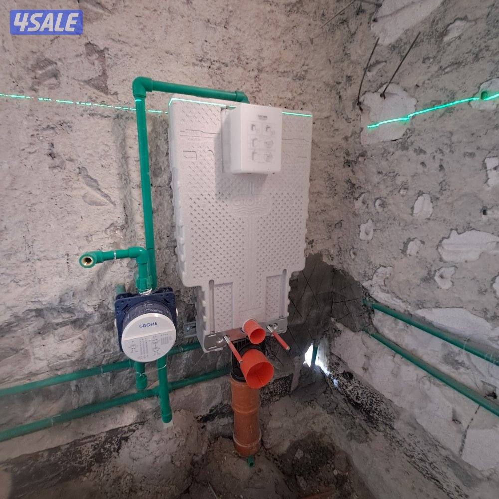 لجميع أعمال الصحي وصيانتها0